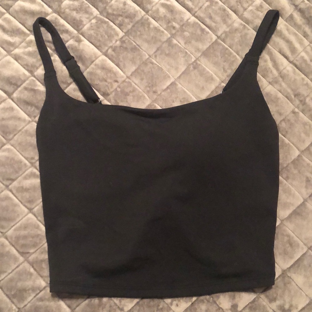 Cloud II black sports bra size small